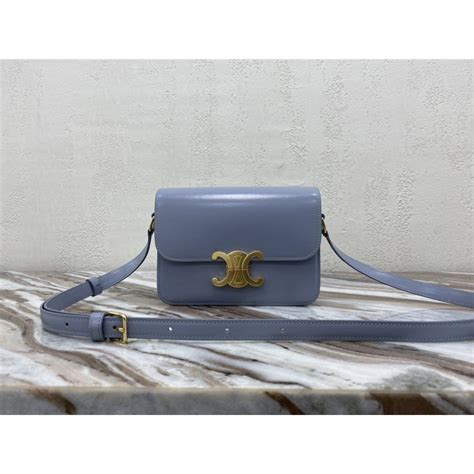 celine triomphe arctic blue|More.